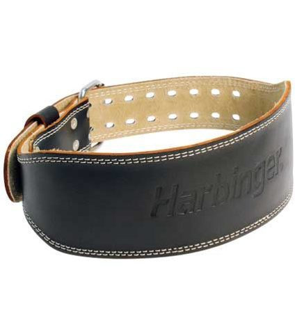 Harbinger 4″ Padded Leather Belt için detaylar